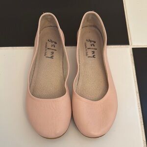 Women's Pink Ballet Flats French Sole New York Size 7